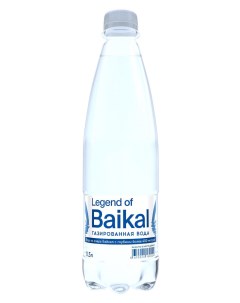 Вода газированная 0 5 л Legend of baikal