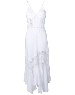 Charo ruiz платье бюстье с кружевными вставками 44 белый Charo ruiz