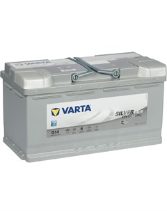 Автомобильный аккумулятор AGM G14 95 Ач обратная полярность L5 Varta