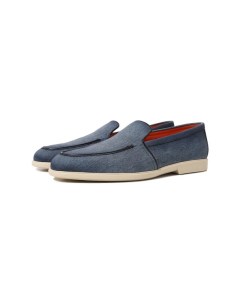 Кожаные лоферы Santoni