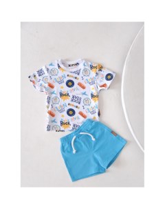 Летний комплект футболка и шорты для малыша Memeluka