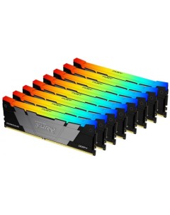 Модуль памяти DDR4 256GB 8 32GB KF432C16RB2AK8 256 Renegade RGB 3200MHz CL16 2RX8 1 35V 288 pin 16Gb Kingston fury