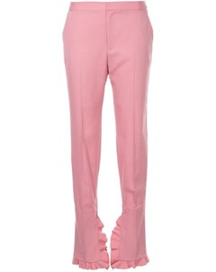 Irene брюки с оборками 36 розовый Irene