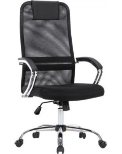 Кресло офисное CH612 chrome чёрный Chairman