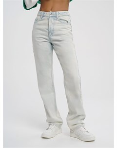 Прямые классические джинсы с высокой посадкой Твое