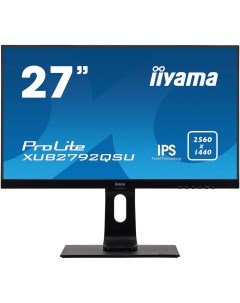 Монитор 27 liyama XUB2792QSU B5 IPS 2560х1440 5ms HDMI DisplayPort Iiyama