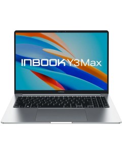 Ноутбук InBook Y3 Max YL613 Core i5 1235U 16Gb 512Gb SSD 16 FullHD DOS Silver Infinix