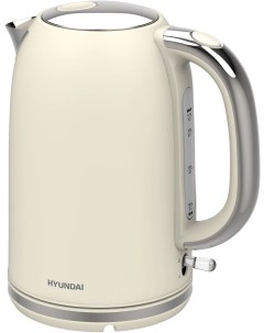 Чайник HYK S9900 молочный серебристый Hyundai