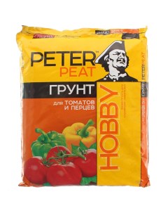Грунт Hobby для томатов и перцев 10 л Peter peat