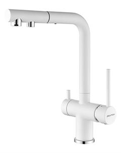 Смеситель для кухни Serpentine Se213222-431 белый Paulmark