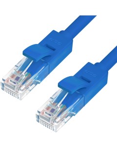 Патч корд UTP кат 6 3м RJ45 RJ45 синий Greenconnect GCR LNC601 3 0m Greenconnect (gcr)