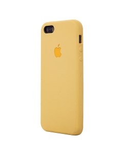 Чехол накладка для смартфона Apple iPhone 5 5s SE soft touch желтый 60983 Org