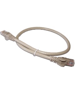 Патч корд UTP кат 6 0 5м RJ45 RJ12 серый LAN6 45 45 0 5 GY Lanmaster