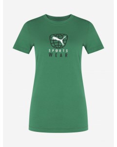 Футболка женская Better Sportswear Зеленый Puma