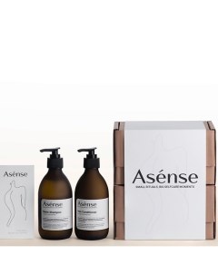Подарочный набор парфюмированный шампунь и кондиционер аромат лемонграсса Asense