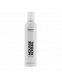 Мусс для укладки волос нормальной фиксации Mousse Normal 400 0 Kapous