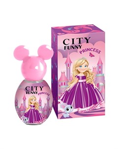 Душистая вода для девочек City Funny Princess 30 City parfum