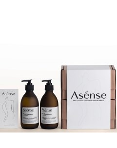 Подарочный набор парфюмированный шампунь и кондиционер аромат каннабиса Asense