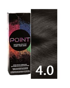 Краска для волос тон 4 0 Шатен Point