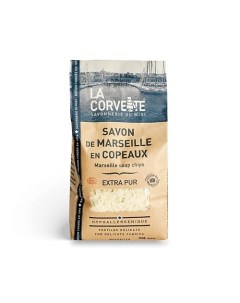 Традиционное марсельское растительное мыло стружка Savon de Marseille en Copeaux Extra Pur La corvette