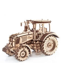 Деревянный конструктор 3D Трактор БЕЛАРУС 2022 1 0 Ewa (eco wood art)
