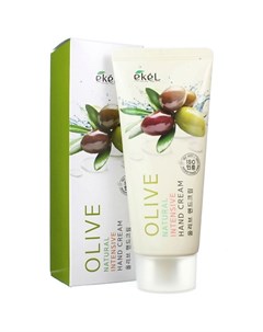 Крем для рук смягчающий с Оливой Natural Intensive Hand Cream Olive 100 Ekel