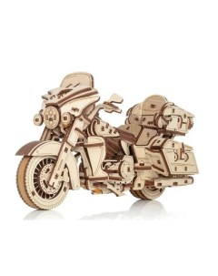 Деревянный конструктор 3D Мотоцикл Байк 1 0 Ewa (eco wood art)
