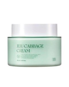 Крем для лица натуральный с экстрактом капусты Jeju Cabbage Cream Tntnmom's