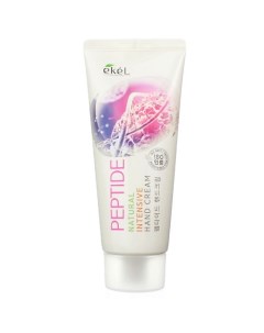 Крем для рук антивозрастной с Пептидами Natural Intensive Hand Cream Peptide 100 Ekel