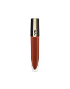 Тинт для губ жидкий матовый Rouge Signature с металлическим эффектом L'oreal paris