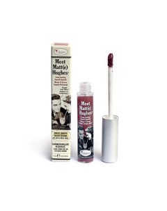 Стойкая матовая жидкая помада Meet Matt e Hughes Thebalm