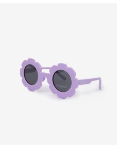 Очки солнцезащитные фигурные фиолетовые для девочки Gulliver