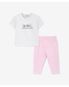Пижама спортивного стиля с принтом для девочки Gulliver Gulliver baby