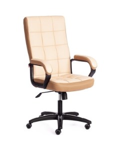 Компьютерное кресло Кресло TRENDY 22 кож зам ткань бежевый бронзовый 36 34 21 Tetchair