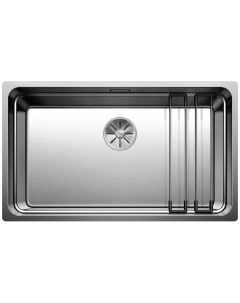 Кухонная мойка Etagon 700 U InFino зеркальная полированная сталь 524270 Blanco