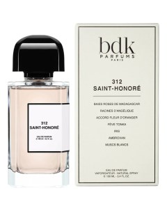 312 Saint Honore парфюмерная вода 100мл Parfums bdk paris