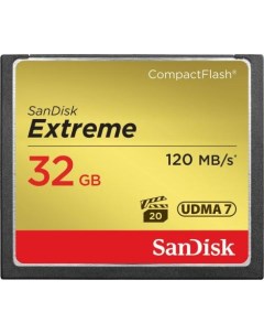 Карта памяти Compact Flash Card 32Gb SDCFXSB 032G G46 Sandisk