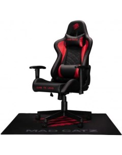 Кресло для геймеров G Y R A C1 чёрный красный Mad catz