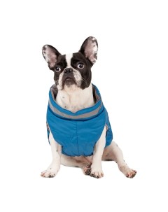 Куртка на молнии для собак Французский бульдог 3 2XL синий унисекс Rurri