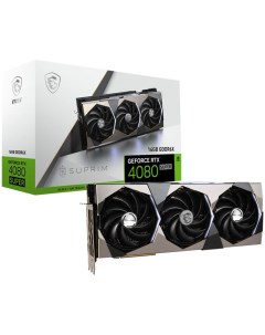 Видеокарта GeForce RTX 4080 Super 16384Mb Suprim 16 Gb RTX 4080 Super 16G Suprim 16 Gb 1xHDMI 3xDP R Msi