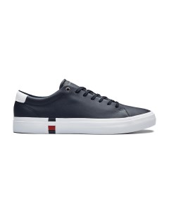 Кроссовки FLAG ACCENT LEATHER SNEAKER Tommyhilfiger