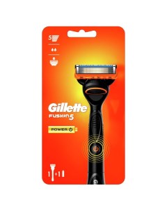 Станок для бритья Fusion Power Red для мужчин 1 сменная кассета Gillette