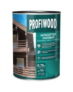 Антисептик для дерева лаковый орех 0 7 кг Profiwood