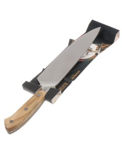 Нож кухонный Relicto поварской нержавеющая сталь 19 5 см рукоятка дерево RLC 01 Apollo