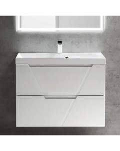 Тумба с раковиной Vittoria 70 подвесная bianco opaco Belbagno