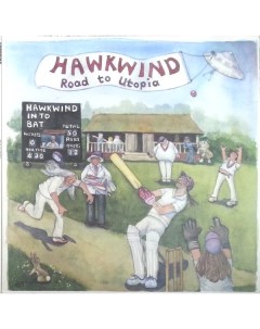 Рок Hawkwind ROAD TO UTOPIA LIMITED ED LP Cherry red