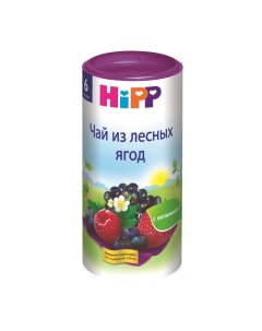 Детский чай Лесные ягоды с 6 мес 200 г Hipp