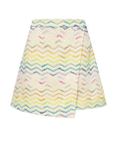 Юбка шорты с узором зигзаги Missoni