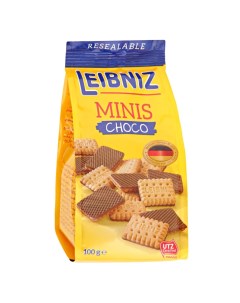 Печенье Leibniz Minis Choco с молочным шоколадом 100 г Bahlsen