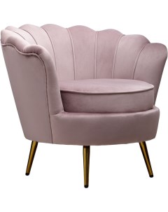 Кресло Флоренция розовое 78х77х65 см Гласар